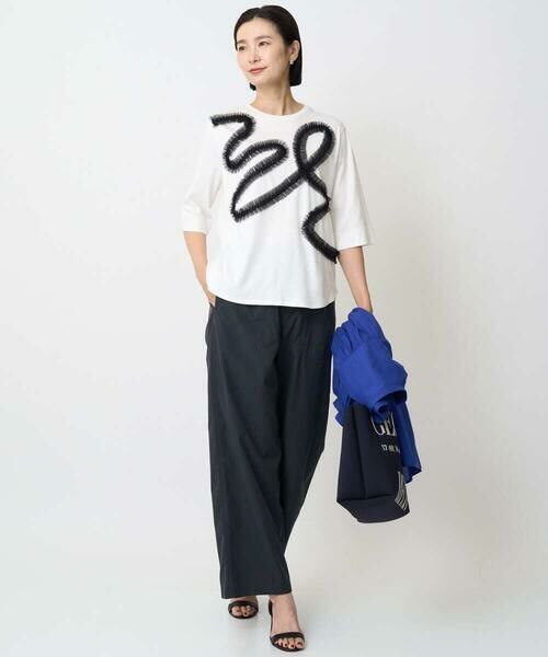 GEORGES RECH / ジョルジュ・レッシュ カットソー | チュールテープラインカットソー | 詳細18