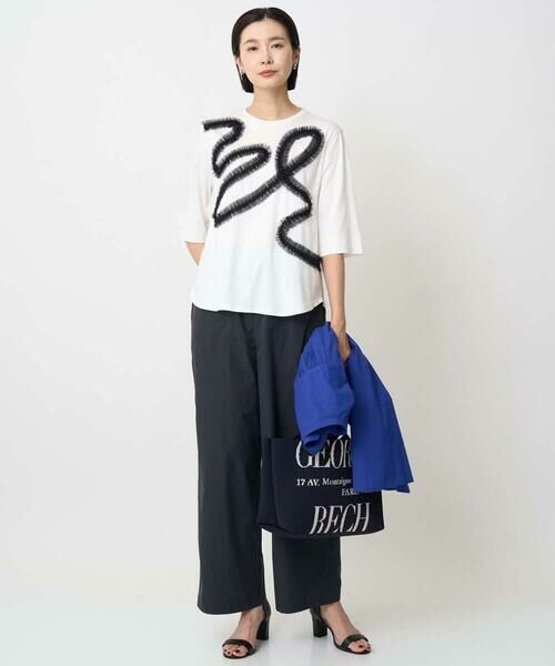 GEORGES RECH / ジョルジュ・レッシュ カットソー | チュールテープラインカットソー | 詳細19