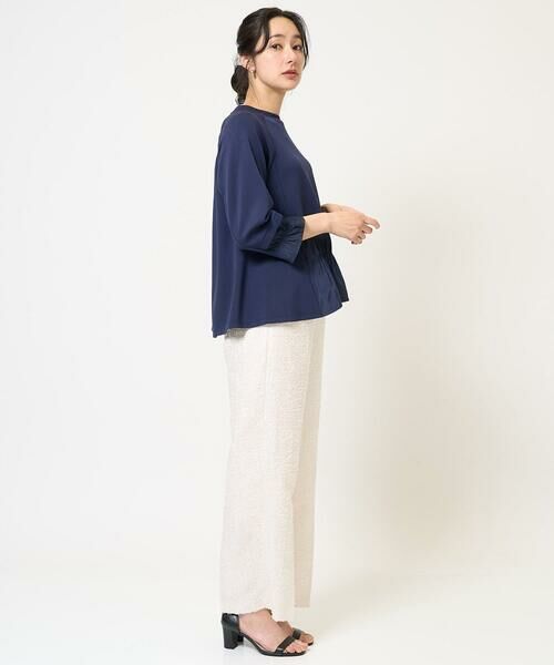 GEORGES RECH / ジョルジュ・レッシュ カットソー | シャーリングタフタダンボールコンビプルオーバー | 詳細19