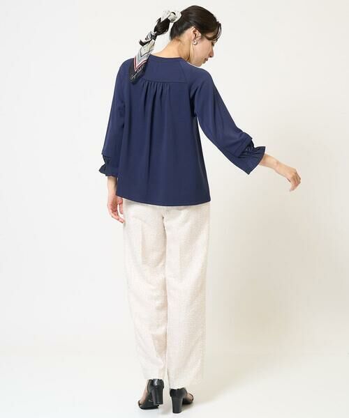 GEORGES RECH / ジョルジュ・レッシュ カットソー | シャーリングタフタダンボールコンビプルオーバー | 詳細20