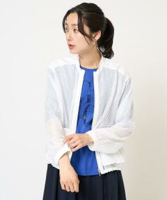 GEORGES RECH / ジョルジュ・レッシュ その他アウター | ダイヤチュールネットシアーブルゾン