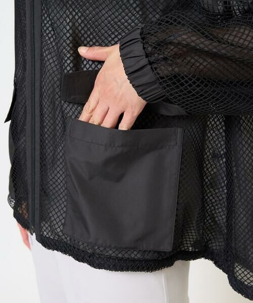 GEORGES RECH / ジョルジュ・レッシュ その他アウター | ダイヤチュールネットシアーブルゾン | 詳細10