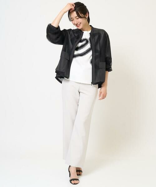 GEORGES RECH / ジョルジュ・レッシュ その他アウター | ダイヤチュールネットシアーブルゾン | 詳細17