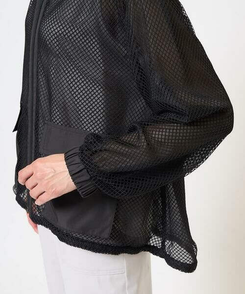 GEORGES RECH / ジョルジュ・レッシュ その他アウター | ダイヤチュールネットシアーブルゾン | 詳細9