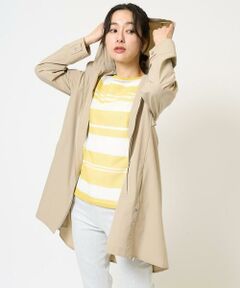 GEORGES RECH / ジョルジュ・レッシュ その他アウター | ヘムライン4WAYタフタフードコート