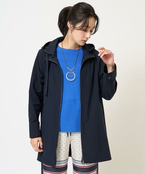 GEORGES RECH / ジョルジュ・レッシュ その他アウター | ヘムライン4WAYタフタフードコート | 詳細2