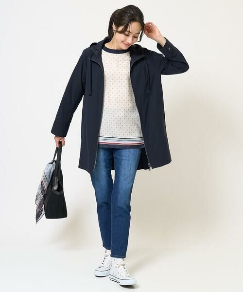 GEORGES RECH / ジョルジュ・レッシュ その他アウター | ヘムライン4WAYタフタフードコート | 詳細22