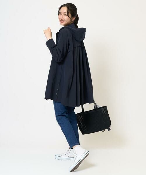 GEORGES RECH / ジョルジュ・レッシュ その他アウター | ヘムライン4WAYタフタフードコート | 詳細23