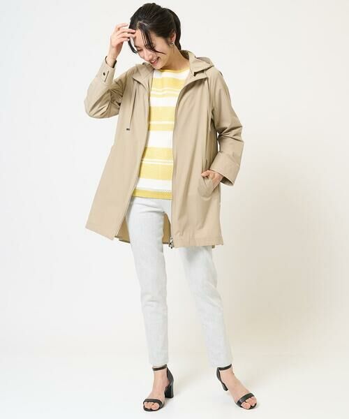 GEORGES RECH / ジョルジュ・レッシュ その他アウター | ヘムライン4WAYタフタフードコート | 詳細24