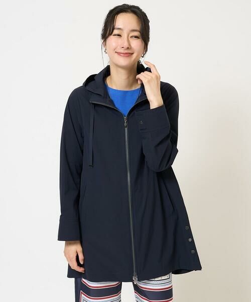 GEORGES RECH / ジョルジュ・レッシュ その他アウター | ヘムライン4WAYタフタフードコート | 詳細3