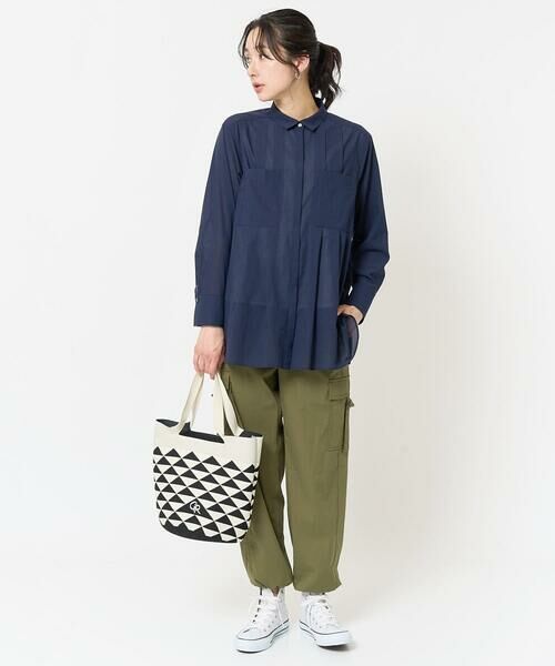 GEORGES RECH / ジョルジュ・レッシュ トートバッグ | 幾何プリントニットバッグ | 詳細20