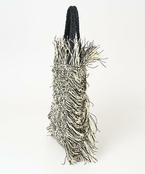 GEORGES RECH / ジョルジュ・レッシュ トートバッグ | ラフィアフリンジトートバッグ | 詳細2