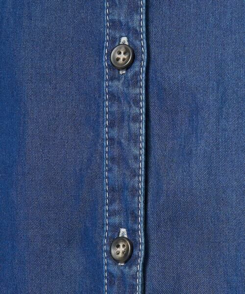 GEORGES RECH / ジョルジュ・レッシュ シャツ・ブラウス | ライトデニムランタンスリーブブラウス | 詳細12