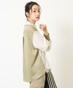 GEORGES RECH / ジョルジュ・レッシュ シャツ・ブラウス | ストライプシャーリングブラウス