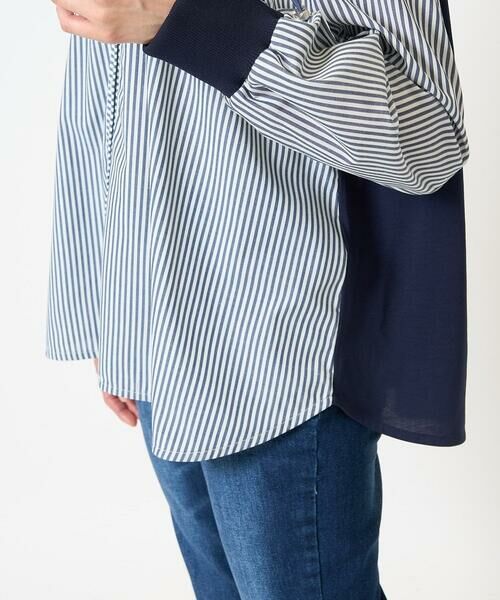 GEORGES RECH / ジョルジュ・レッシュ シャツ・ブラウス | ストライプシャーリングブラウス | 詳細11