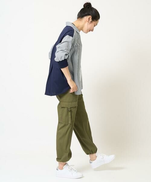 GEORGES RECH / ジョルジュ・レッシュ シャツ・ブラウス | ストライプシャーリングブラウス | 詳細15