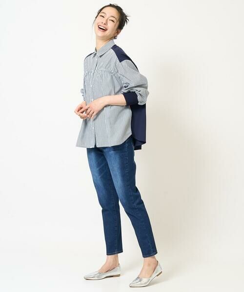 GEORGES RECH / ジョルジュ・レッシュ シャツ・ブラウス | ストライプシャーリングブラウス | 詳細17