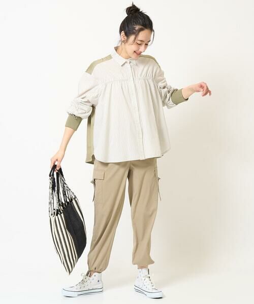 GEORGES RECH / ジョルジュ・レッシュ シャツ・ブラウス | ストライプシャーリングブラウス | 詳細18