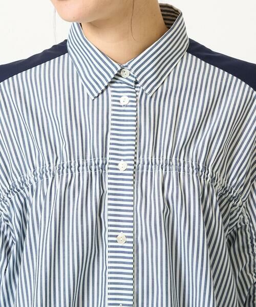 GEORGES RECH / ジョルジュ・レッシュ シャツ・ブラウス | ストライプシャーリングブラウス | 詳細8