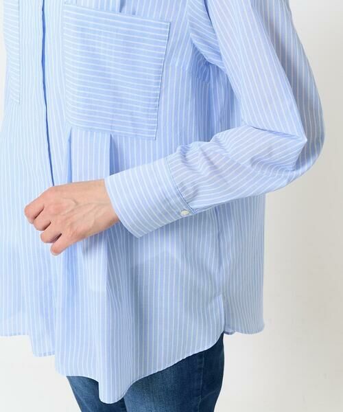 GEORGES RECH / ジョルジュ・レッシュ シャツ・ブラウス | [日本製]サンディーローンタックシャツブラウス | 詳細10