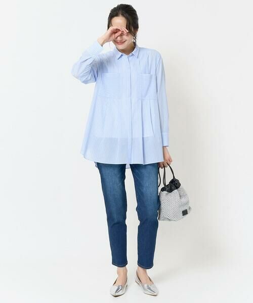 GEORGES RECH / ジョルジュ・レッシュ シャツ・ブラウス | [日本製]サンディーローンタックシャツブラウス | 詳細16