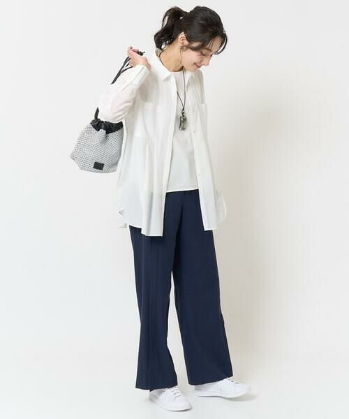 GEORGES RECH / ジョルジュ・レッシュ シャツ・ブラウス | [日本製]サンディーローンタックシャツブラウス | 詳細18