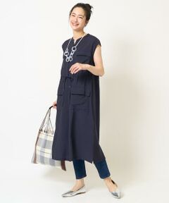 GEORGES RECH / ジョルジュ・レッシュ ロング・マキシ丈ワンピース | [接触冷感]ジレワンピース