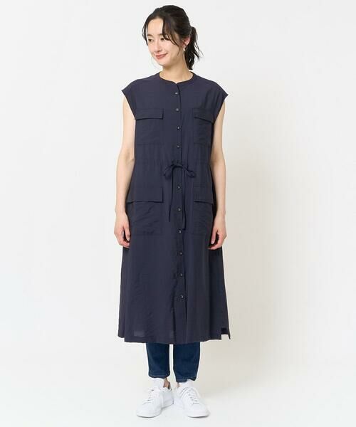 GEORGES RECH / ジョルジュ・レッシュ ロング・マキシ丈ワンピース | [接触冷感]ジレワンピース | 詳細1