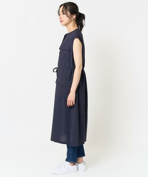 GEORGES RECH / ジョルジュ・レッシュ ロング・マキシ丈ワンピース | [接触冷感]ジレワンピース | 詳細2