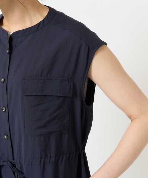 GEORGES RECH / ジョルジュ・レッシュ ロング・マキシ丈ワンピース | [接触冷感]ジレワンピース | 詳細5