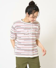 GEORGES RECH / ジョルジュ・レッシュ ニット・セーター | カラフルボーダージャガードニット