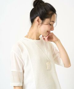 ES RECH / ジョルジュ・レッシュ [日本製]ホールガーメントラメリリーニット 日本製］ホールガーメントラメリリーニット | GEORGES RECH