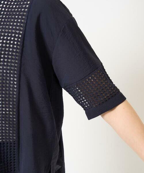 GEORGES RECH / ジョルジュ・レッシュ ニット・セーター | ソフトローン透かし編ニットプルオーバー | 詳細10