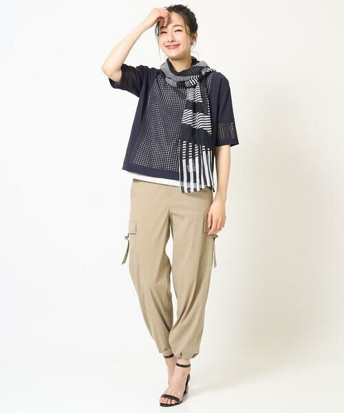 GEORGES RECH / ジョルジュ・レッシュ ニット・セーター | ソフトローン透かし編ニットプルオーバー | 詳細17