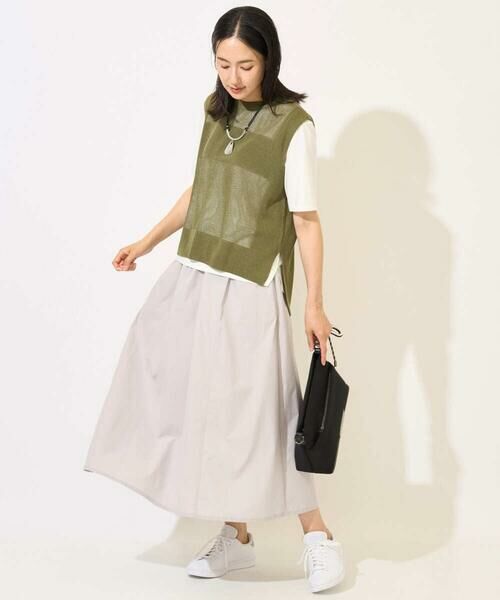 GEORGES RECH / ジョルジュ・レッシュ ベスト | [新色追加]バックスリットメッシュニットベスト | 詳細20