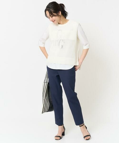 GEORGES RECH / ジョルジュ・レッシュ ベスト | [新色追加]バックスリットメッシュニットベスト | 詳細24