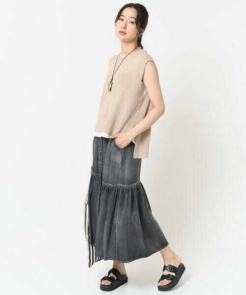 GEORGES RECH / ジョルジュ・レッシュ ベスト | [新色追加]バックスリットメッシュニットベスト | 詳細27