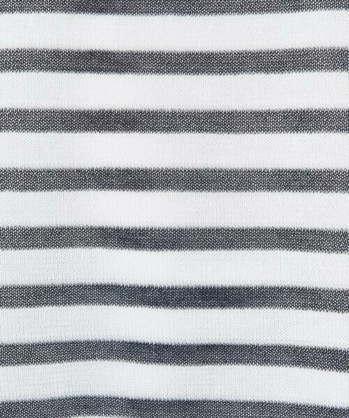 GEORGES RECH / ジョルジュ・レッシュ ニット・セーター | [吸湿速乾]シアーボーダーボートネックラメニット | 詳細11