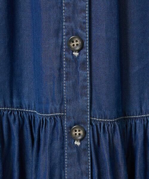 GEORGES RECH / ジョルジュ・レッシュ ロング・マキシ丈スカート | ライトデニムティアードスカート | 詳細8