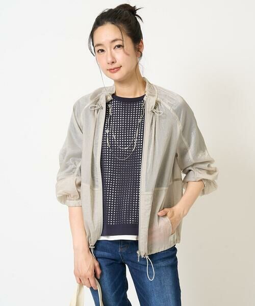 GEORGES RECH / ジョルジュ・レッシュ セットアップ | シアースタンドギャザーブルゾン | 詳細1