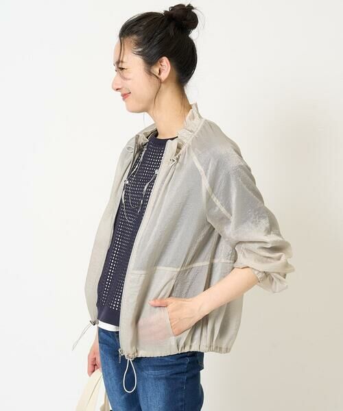 GEORGES RECH / ジョルジュ・レッシュ セットアップ | シアースタンドギャザーブルゾン | 詳細2