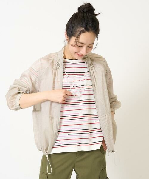 GEORGES RECH / ジョルジュ・レッシュ セットアップ | シアースタンドギャザーブルゾン | 詳細3