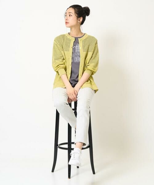 GEORGES RECH / ジョルジュ・レッシュ カットソー | [接触冷感]ドライコットンイラスト刺繍カットソー | 詳細22