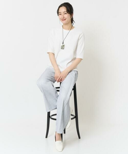 GEORGES RECH / ジョルジュ・レッシュ カットソー | [日本製]ストレッチリブカットソー | 詳細13