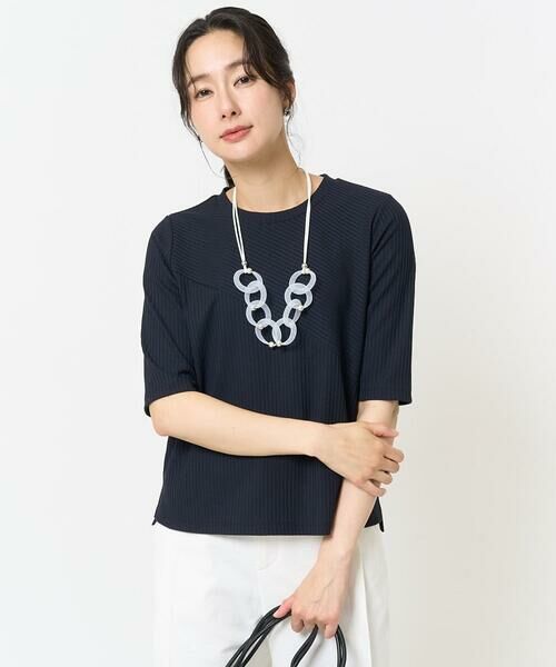 GEORGES RECH / ジョルジュ・レッシュ カットソー | [日本製]ストレッチリブカットソー | 詳細2