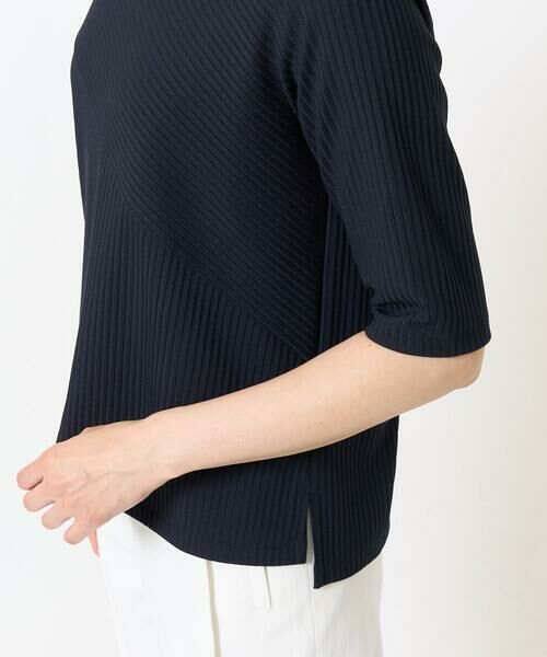 GEORGES RECH / ジョルジュ・レッシュ カットソー | [日本製]ストレッチリブカットソー | 詳細7