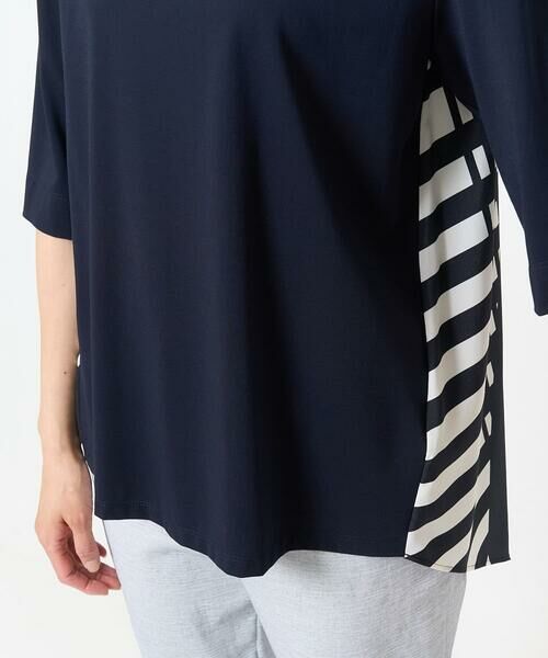 GEORGES RECH / ジョルジュ・レッシュ カットソー | バックシャン幾何プリントカットソー | 詳細10