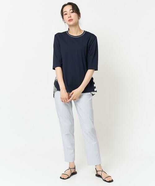 GEORGES RECH / ジョルジュ・レッシュ カットソー | バックシャン幾何プリントカットソー | 詳細14