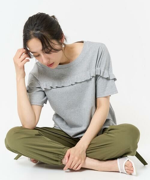 GEORGES RECH / ジョルジュ・レッシュ カットソー | ニットラメフリルカットソー | 詳細2