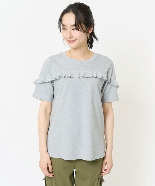 GEORGES RECH / ジョルジュ・レッシュ カットソー | ニットラメフリルカットソー | 詳細3